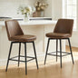 CHITA Swivel Counter and Bar Stools