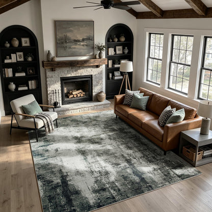 Lbris Machine Washable Rugs 8x10 Area Rugs for Living Room,Bedroom,Dining Room