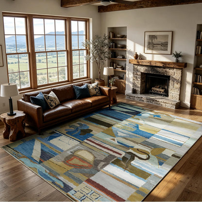 Lbris Machine Washable Rugs 8x10 Area Rugs for Living Room,Bedroom,Dining Room