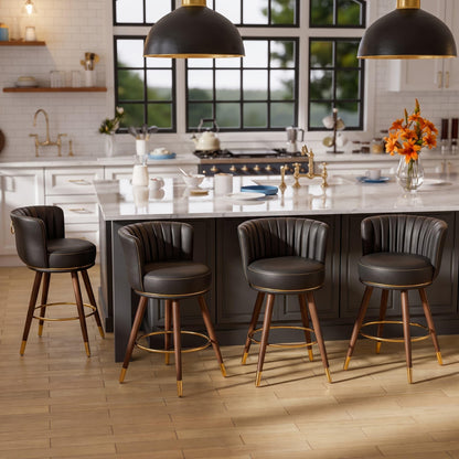 SeekFancy Swivel Bar Stools B306