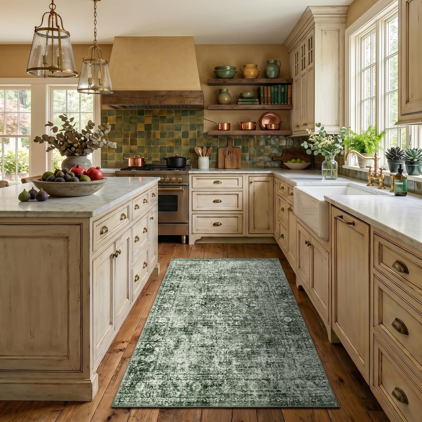 Homemate Washable Area Rug for Home Decor