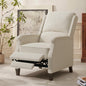 VKNOW Recliner Chair，Fabric Recliner with Adjustable Back