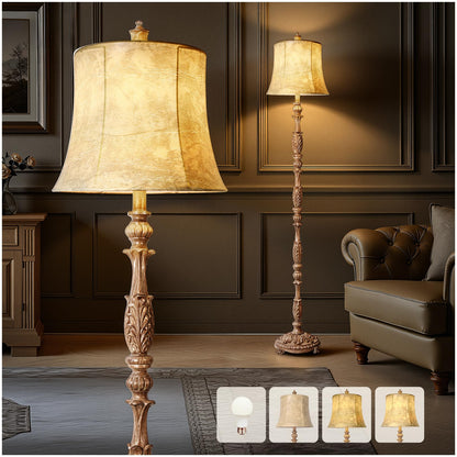 Dual Lantern Tree Floor Lamp Series