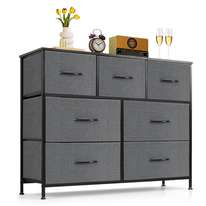 SageNest Dresser for Bedroom, Anti-Tip Tall Storage Organizer