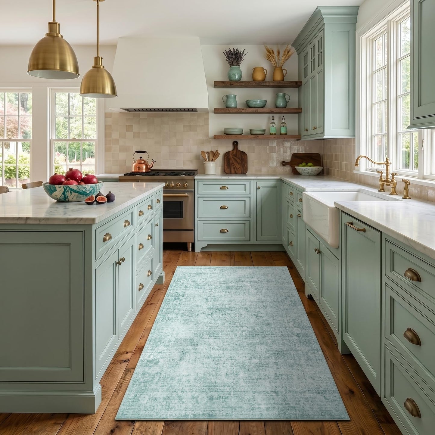 Homemate Washable Area Rug for Home Decor
