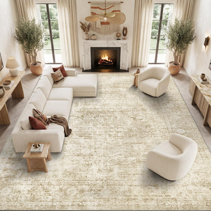 Homemate Washable Area Rug for Home Decor