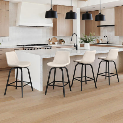 LUE BONA 360° Swivel Bar Stools