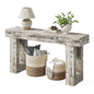 LITTLE TREE 63-Inch Long Console Tables for Entryway