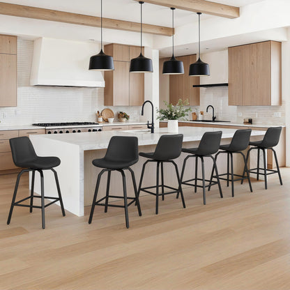 LUE BONA 360° Swivel Bar Stools