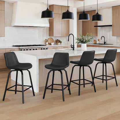 LUE BONA 360° Swivel Bar Stools