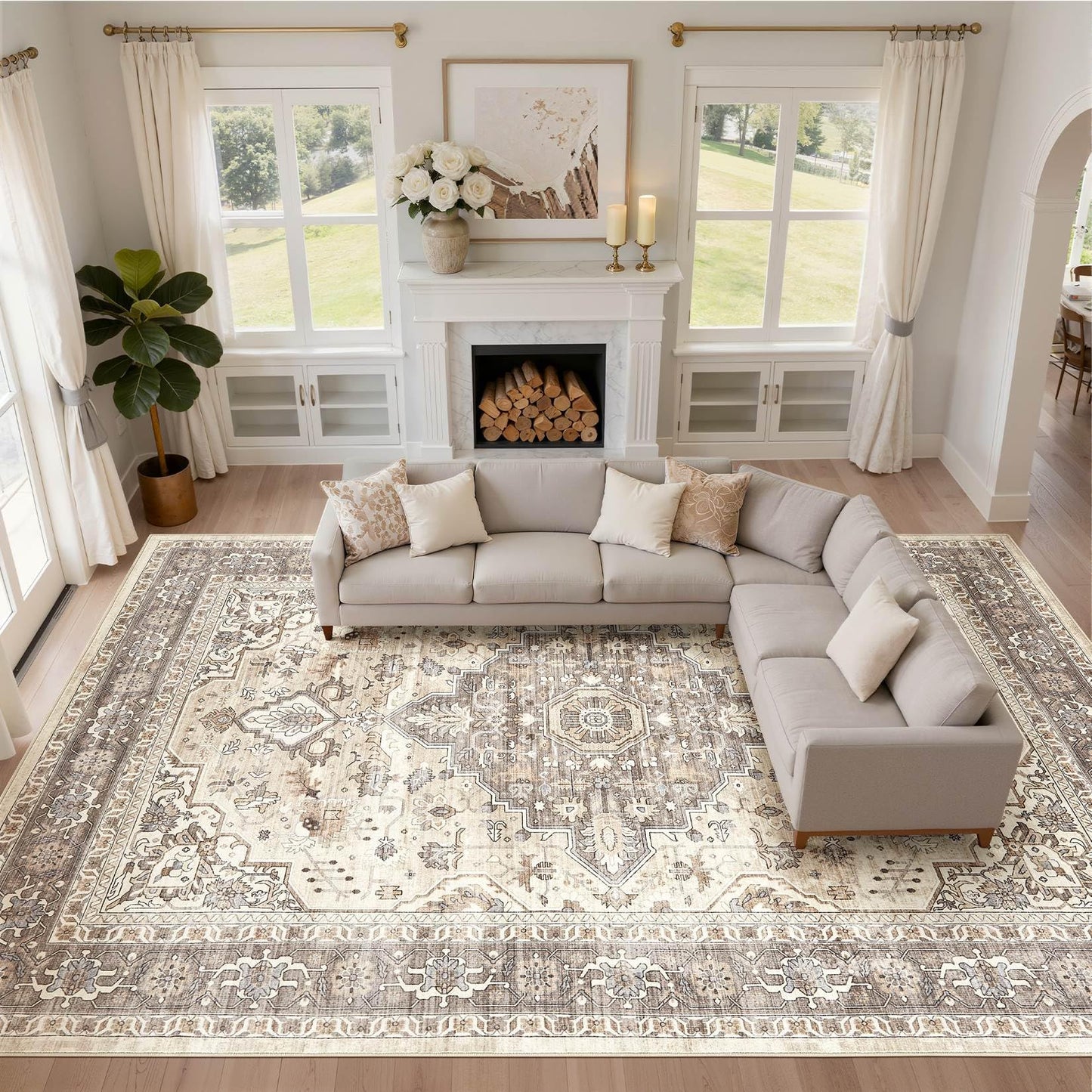 LOONGRUG Vintage Area Rugs