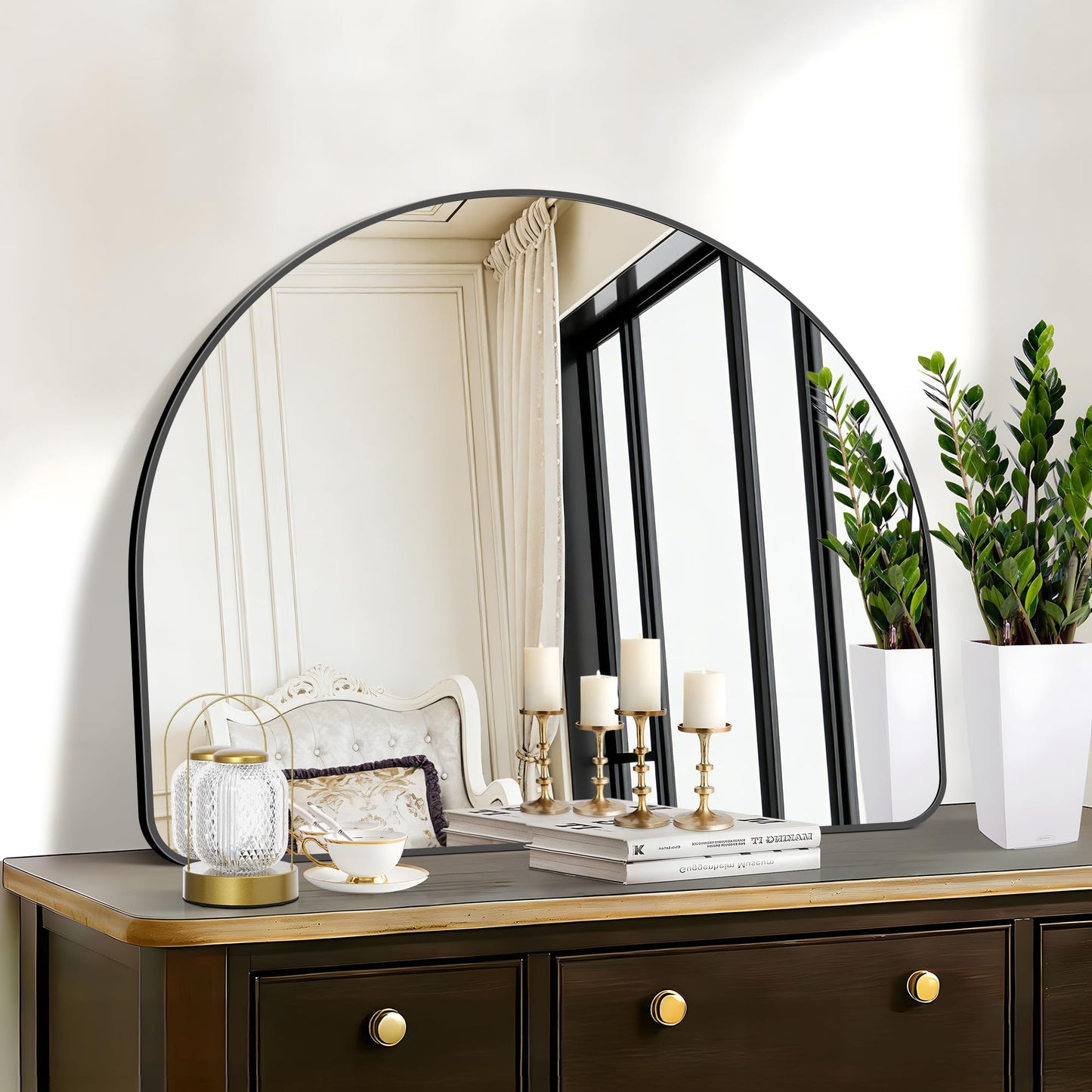 FORBATH Arched Bathroom Mirror