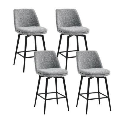 CHITA Swivel Counter and Bar Stools