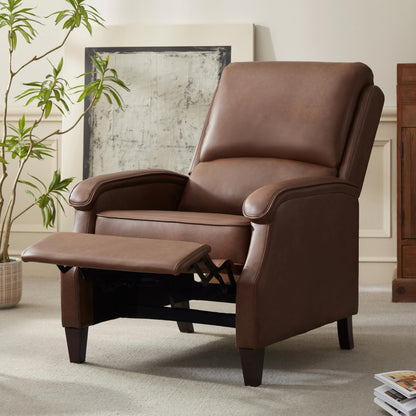 VKNOW Recliner Chair，Fabric Recliner with Adjustable Back