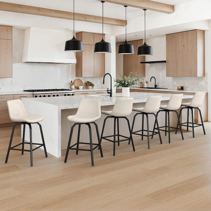 LUE BONA 360° Swivel Bar Stools