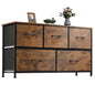 WLIVE Dresser for Bedroom with 5 Drawers