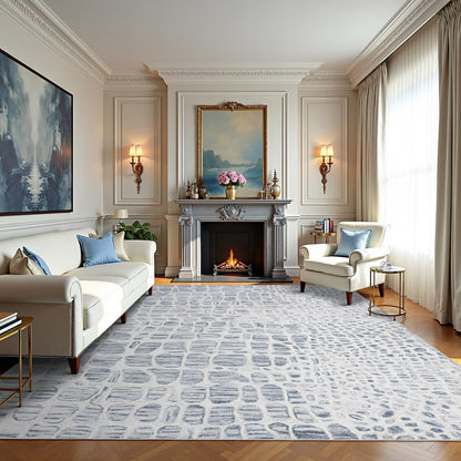 Lbris Machine Washable Rugs 8x10 Area Rugs for Living Room,Bedroom,Dining Room
