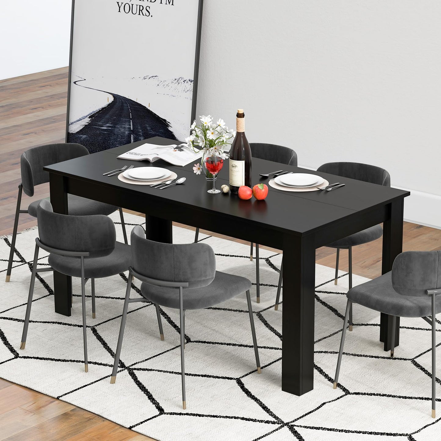 Giantex Dining Table Dining Table