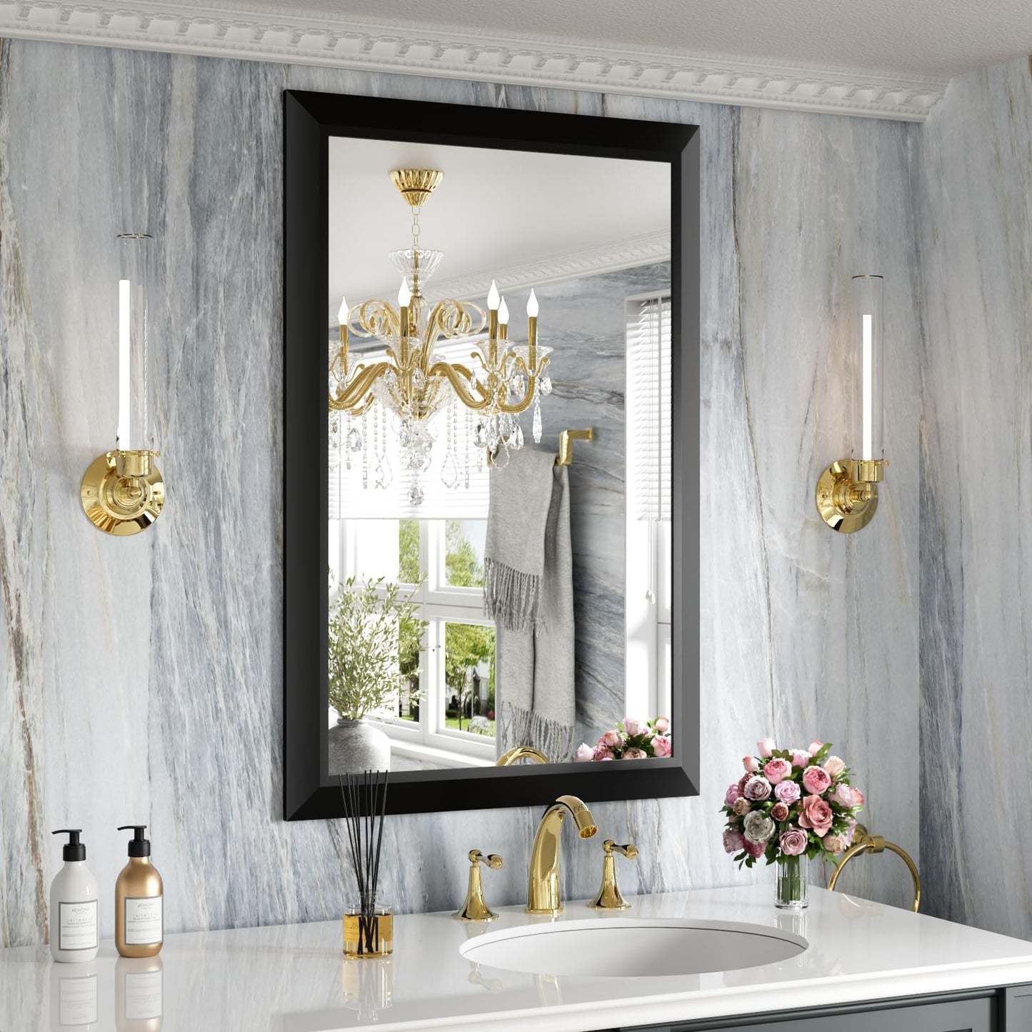 Amorho Framed Mirror