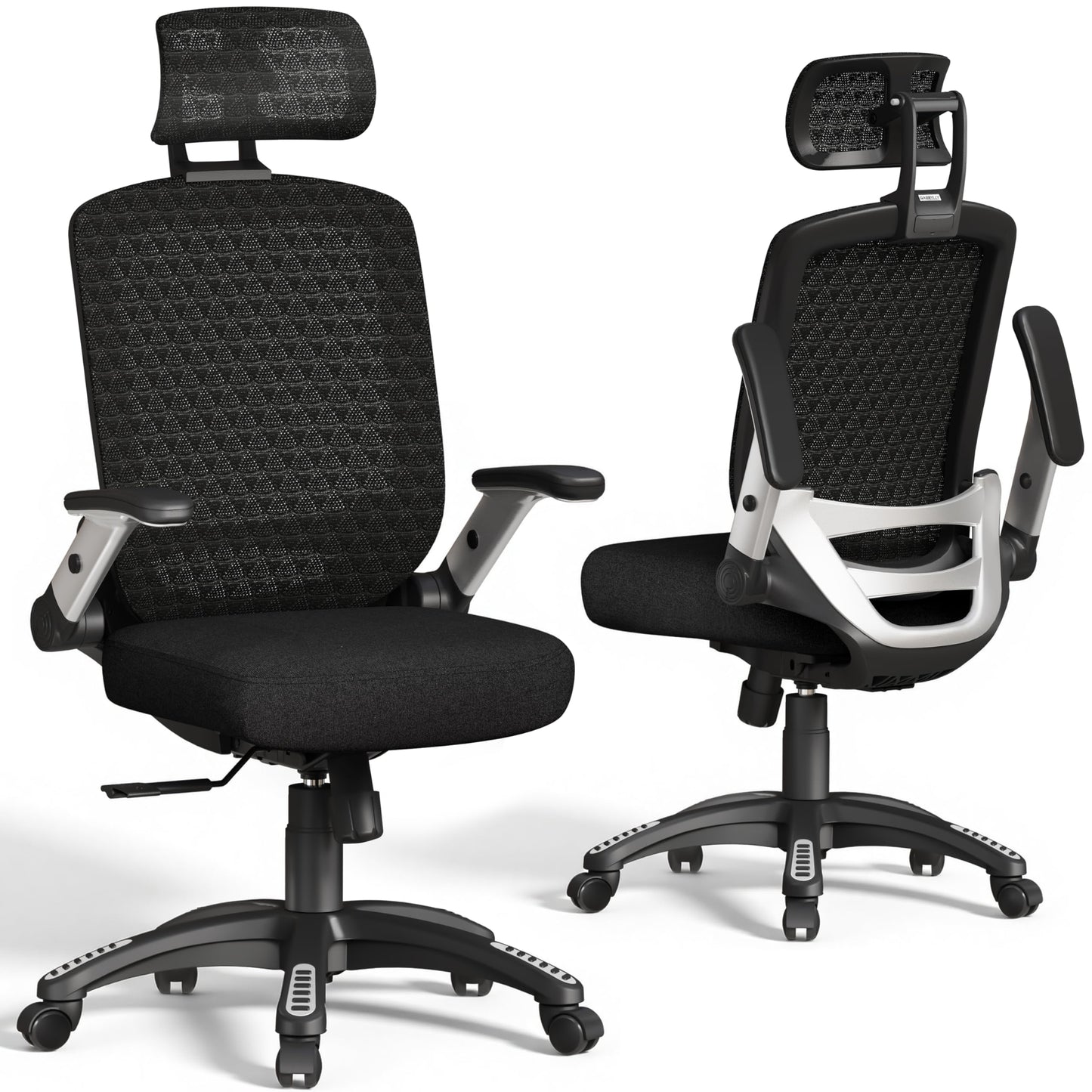 Ergonomic High Back Mesh Office Chair with Lumbar Support & Headrest