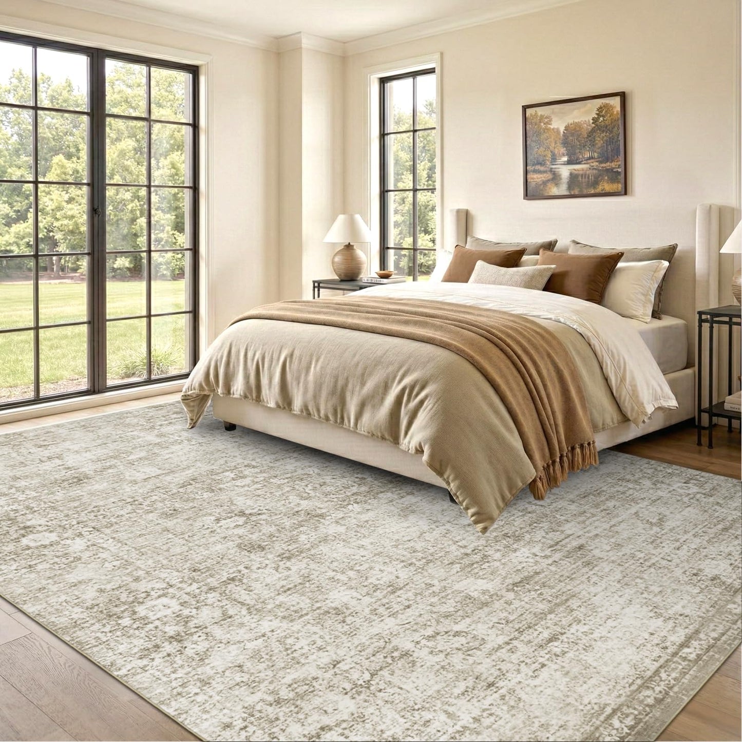Homemate Washable Area Rug for Home Decor