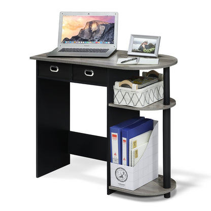 Furinno Simplistic Study Table, White
