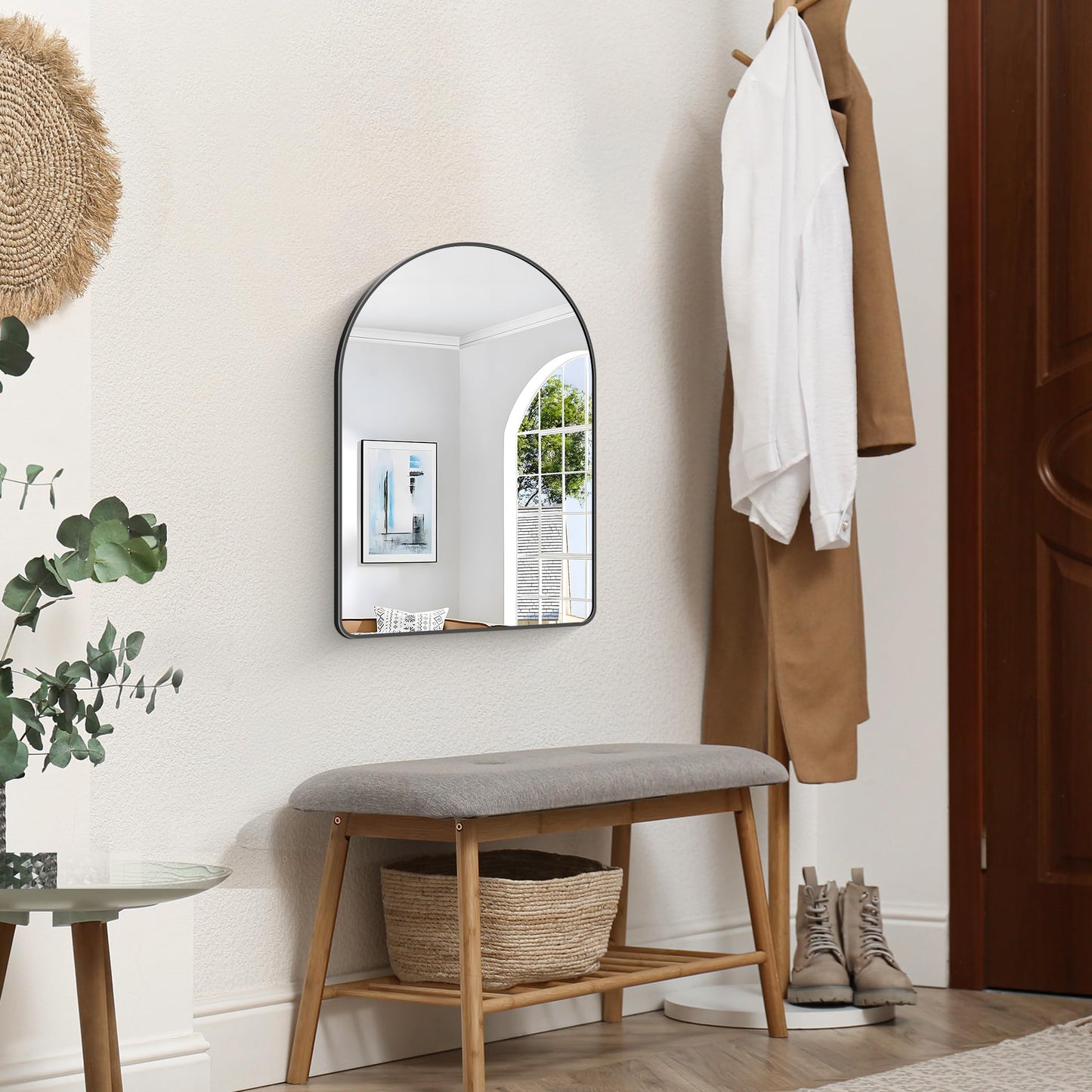 FORBATH Arched Bathroom Mirror