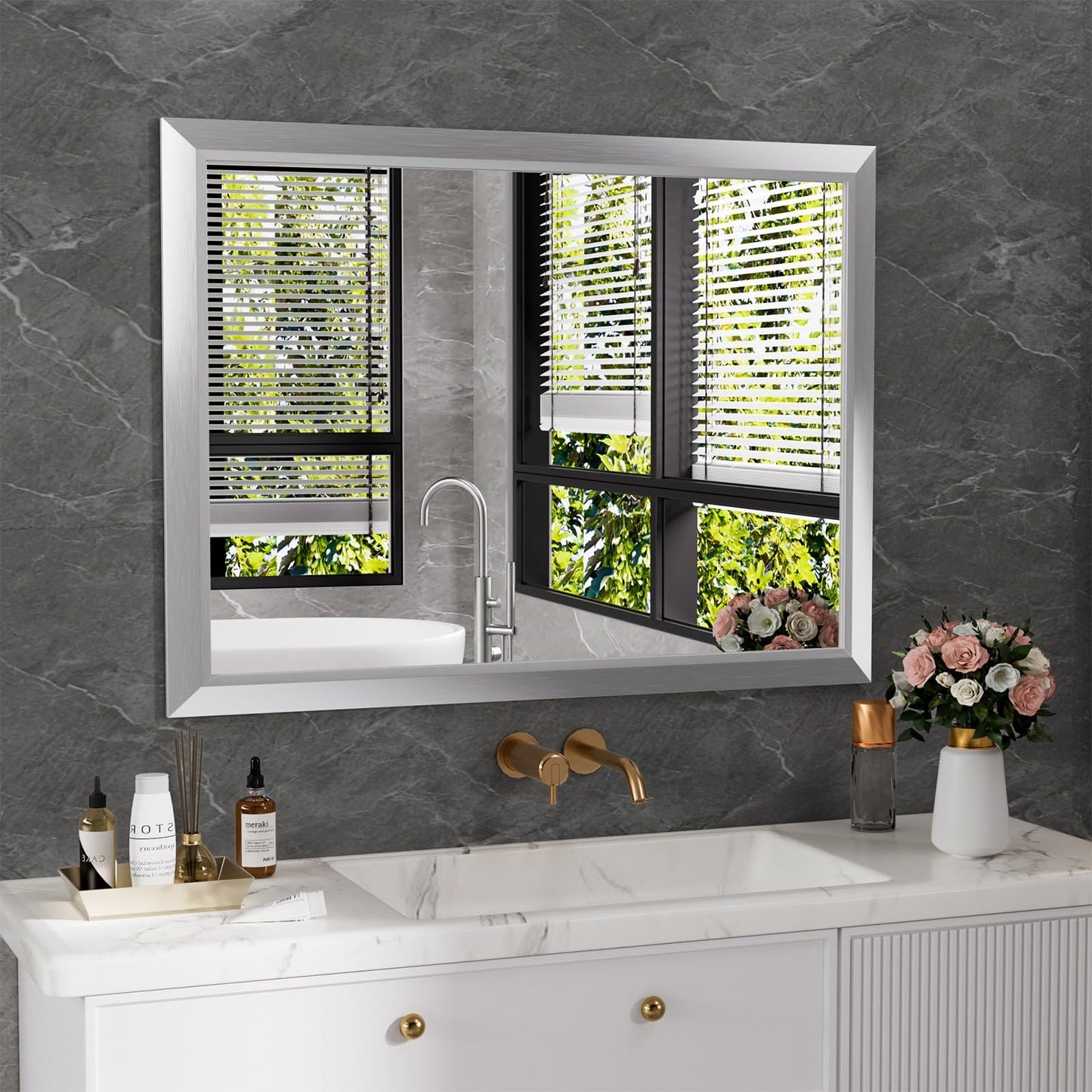 Amorho Framed Mirror