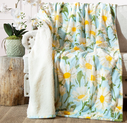 Ultra Soft Plush Sherpa Fleece Oversized Throw Blanket for Home Decor