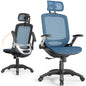 Ergonomic High Back Mesh Office Chair with Lumbar Support & Headrest