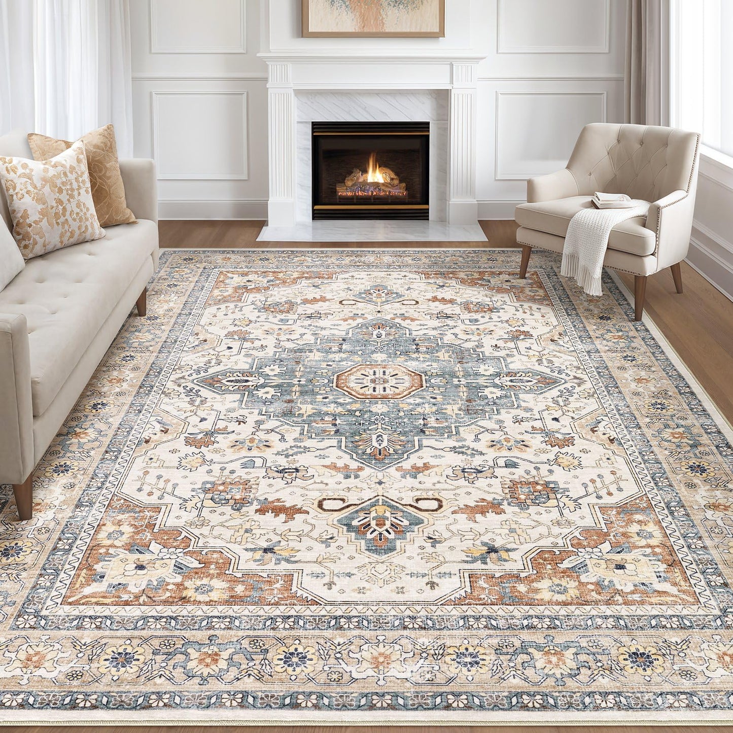 LOONGRUG Vintage Area Rugs