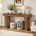 LITTLE TREE 63-Inch Long Console Tables for Entryway