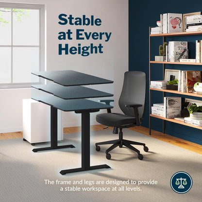 Vari Essential Electric Standing Desk for Home Office – 48x24 - White