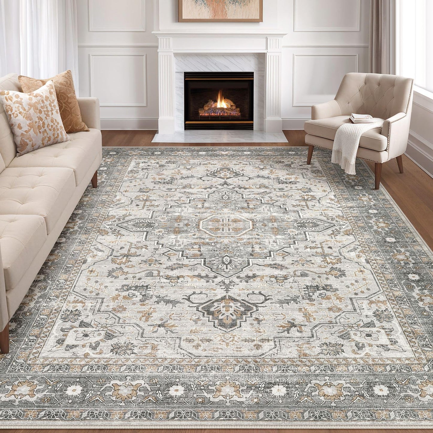 LOONGRUG Vintage Area Rugs
