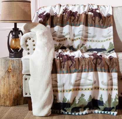 Ultra Soft Plush Sherpa Fleece Oversized Throw Blanket for Home Decor