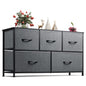 WLIVE Dresser for Bedroom with 5 Drawers