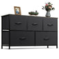 WLIVE Dresser for Bedroom with 5 Drawers