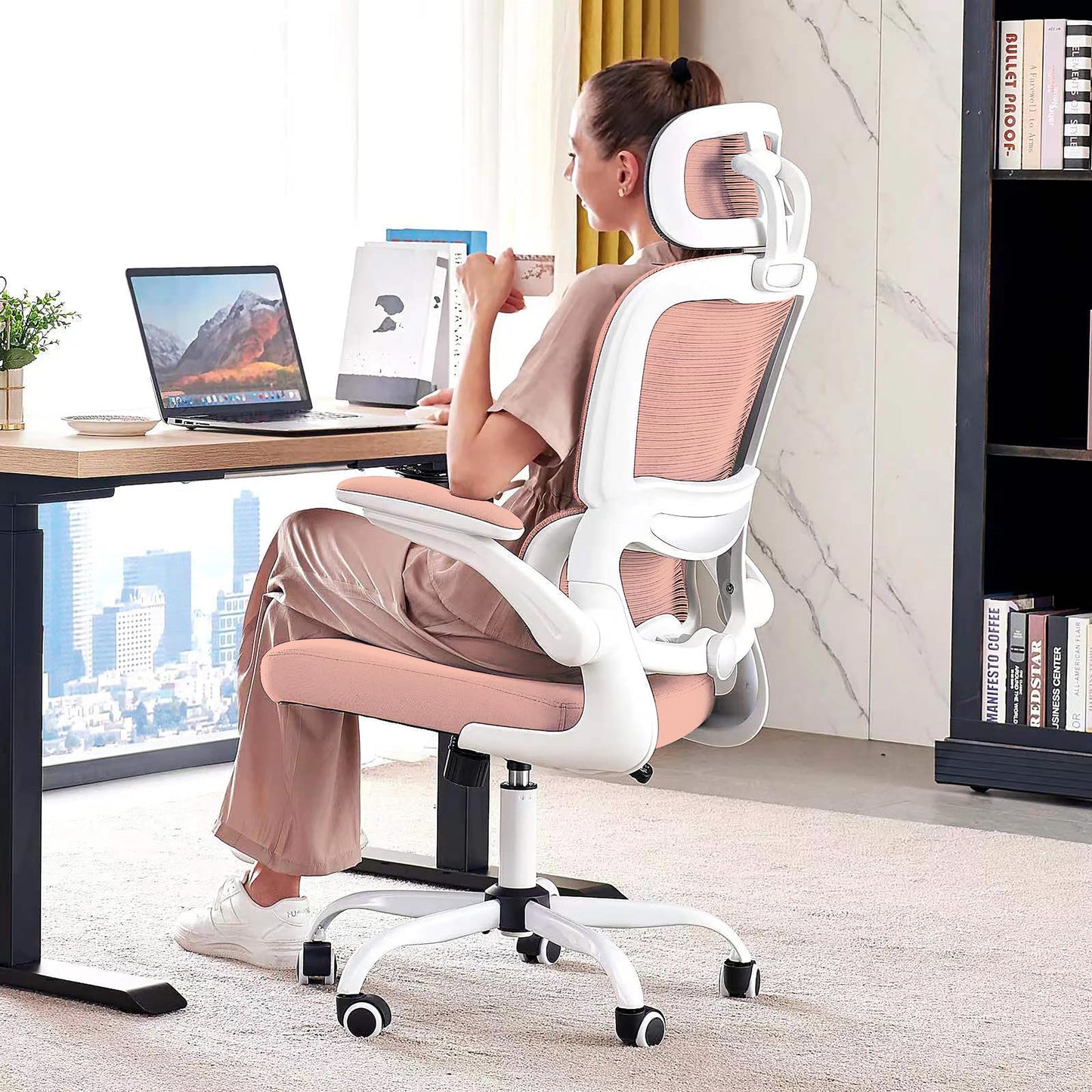TRALT Office Chair Ergonomic Desk Chair - Gaming Chair with Lumbar Support