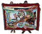 Cotton State Tapestry Throw Blanket with Decorative Home Design