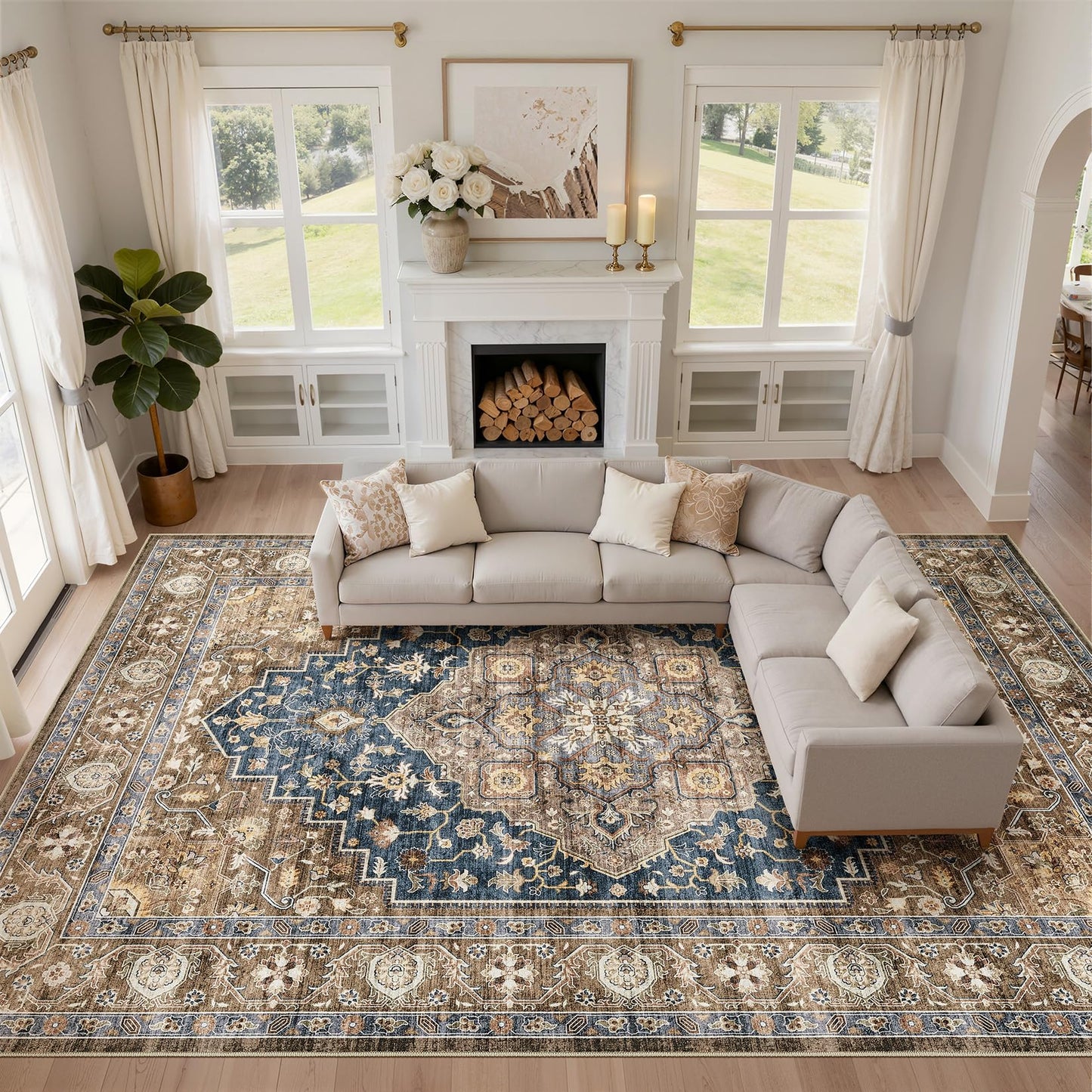LOONGRUG Vintage Area Rugs