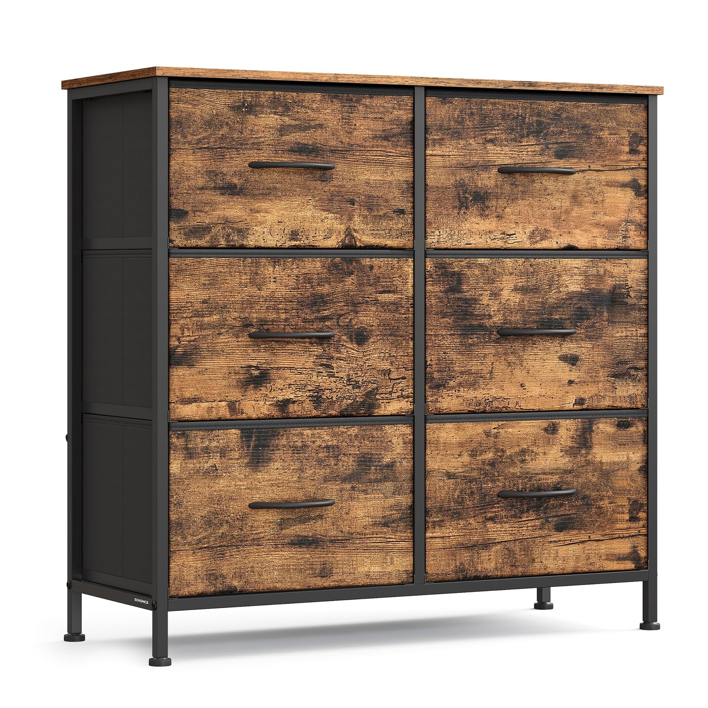 SONGMICS BELLAH Collection Dresser for Bedroom, Chest of Drawers