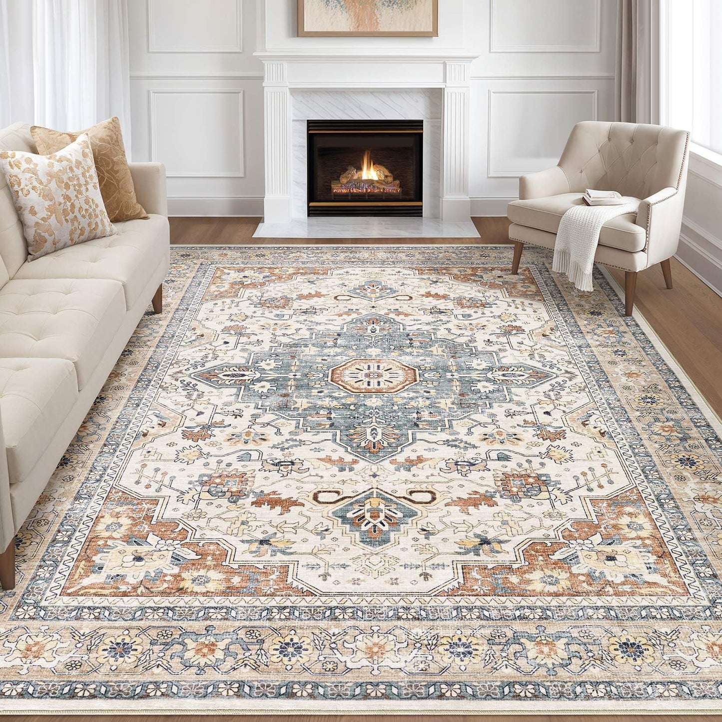 LOONGRUG Vintage Area Rugs