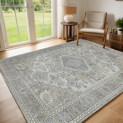 Lbris Machine Washable Rugs 8x10 Area Rugs for Living Room,Bedroom,Dining Room