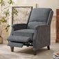 VKNOW Recliner Chair，Fabric Recliner with Adjustable Back