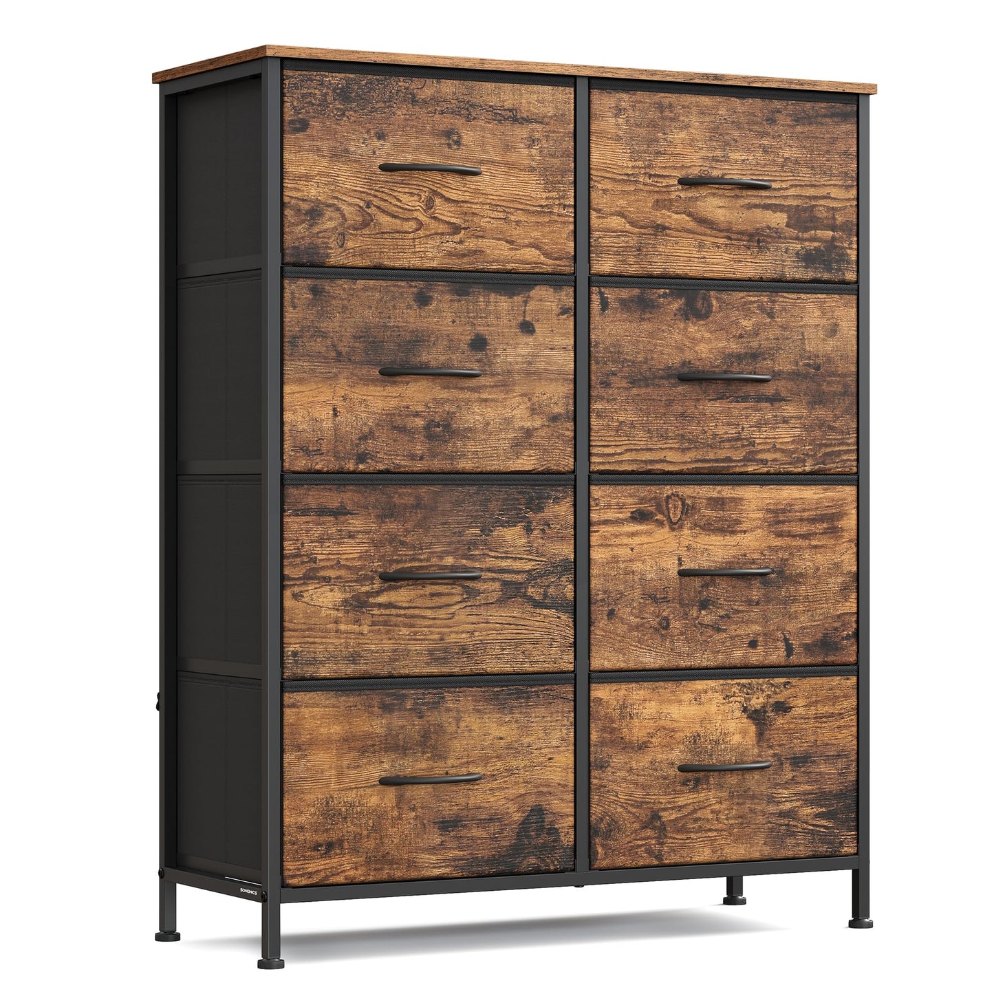 SONGMICS BELLAH Collection Dresser for Bedroom, Chest of Drawers