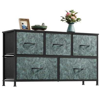 WLIVE Dresser for Bedroom with 5 Drawers