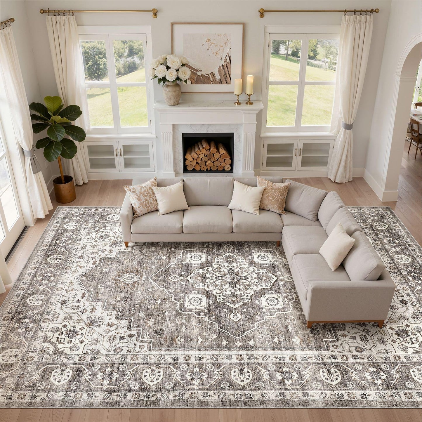 LOONGRUG Vintage Area Rugs