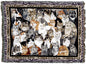 Cotton Cat Tapestry Throw Blanket for Home Decor & Cozy Spaces